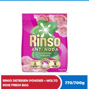 Rinso Anti Noda Deterjen Bubuk (1 Karton / 12 Pouch x 770 gram)